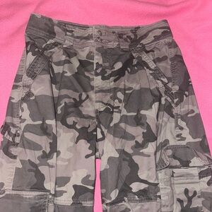 Abercrombie camo cargo pants